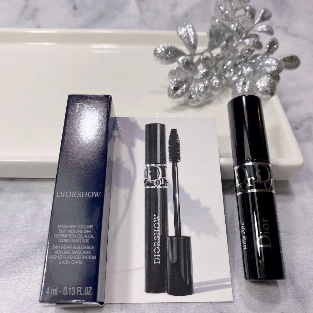 Dior Beauty,Diorshow 24H Volume Mascara 090 Black XXL-Mini 4ml,0.13oz-BOXED-NEW